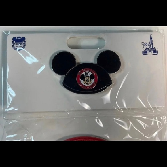 Walt Disney World Retro 50th Pin and Mickey Patch Set - Picture 5 of 6